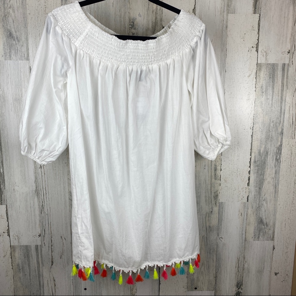 Forever 21 Short White Dress Casual Size M NWT